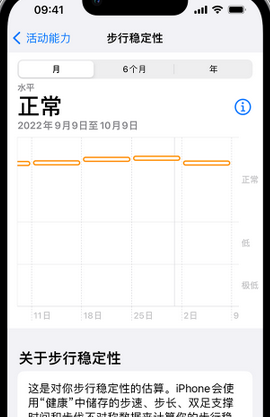 西峰iPhone手机维修如何在iPhone开启'步行稳定性通知'