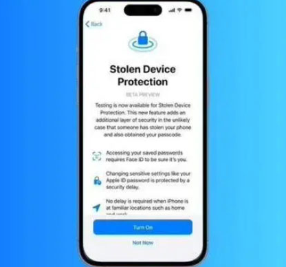 西峰苹果授权维修店分享被盗设备保护功能开启方法 