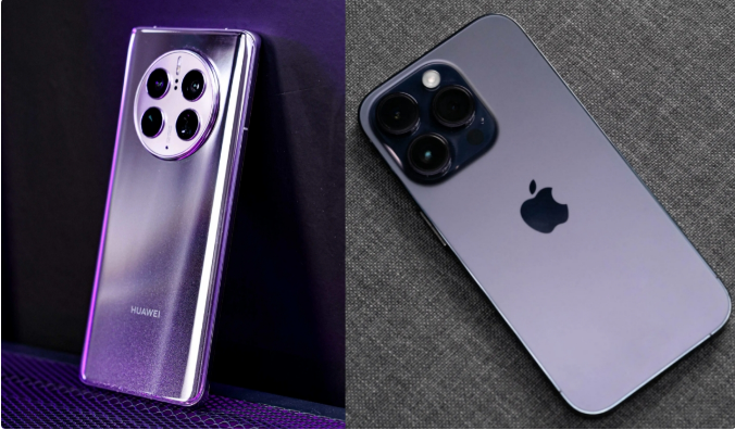 西峰苹果14维修分享华为Mate50与iPhone14哪个好？ 